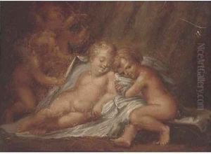 Putti desporting by (studio of) Rubens, Peter Paul
