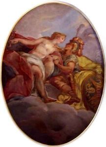 Venus and Mars by Johann Michael Rottmayr