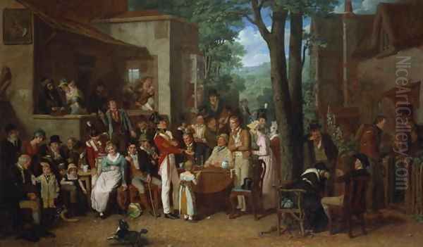 A Recruiting Party, 1822 - view 1