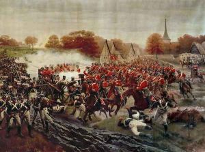 Cossacks Charging the Guns by Jan Rosen