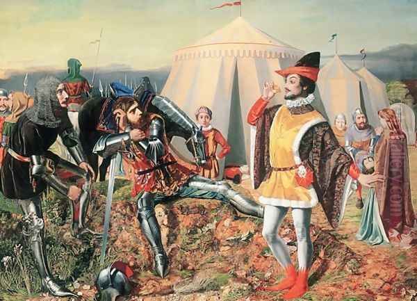 Hotspur and the Courtier - view 1