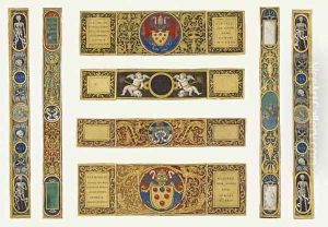 Marlay Cutting Italian 33 Eight strips of border taken from a missal of Pope Clement VII, after 1523