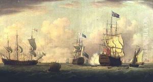 Marine Scene by J. Ramsey