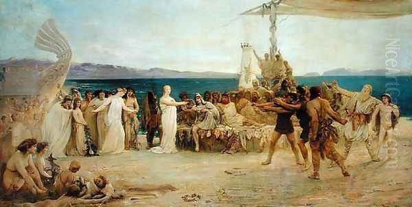 Gyptis and Protis, 1874 - view 1