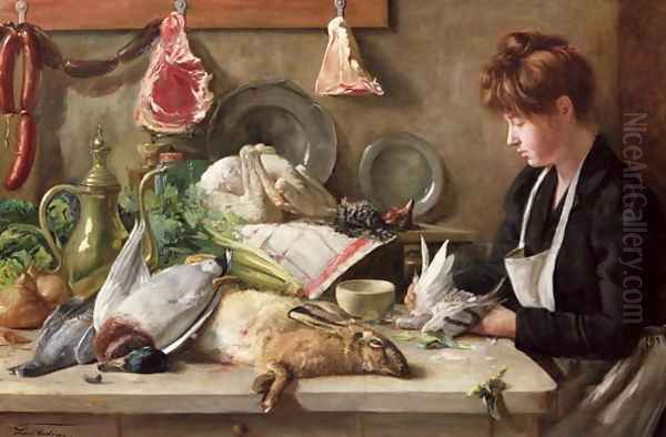 Plucking the Pigeon - view 1