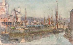 The harbour at Ipswich