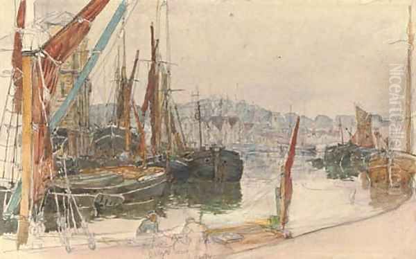 The Clyde and Forth Canal - view 1