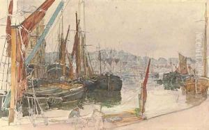 The Clyde and Forth Canal by Henry Robert Robertson