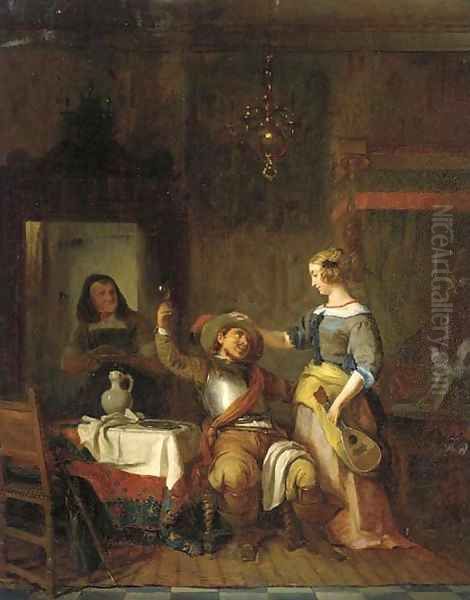 The drunken suitor - view 1