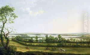 Lough Erne from Knock Ninney, with Bellisle in the Distance, County Fermanagh, Ireland, 1771 by Thomas Roberts