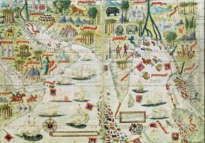 Arabia and India, from the Miller Atlas, c.1519