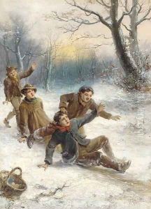 Frozen frolics by Alexander Rosell