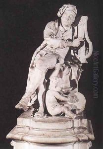 George Frideric Handel by Louis Francois Roubiliac
