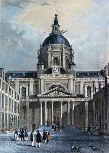 The Courtyard of the Sorbonne, mid nineteenth century