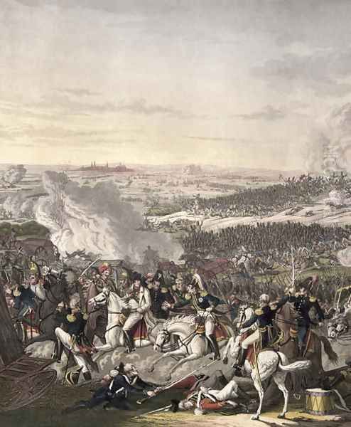 The Flight of Napoleon, Waterloo, 18th June 1815 - view 1