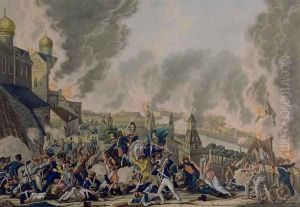 The Burning of Moscow, 15th September 1812, 1813