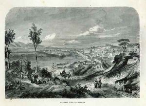 General View of Messina by Rouargue, Adolphe