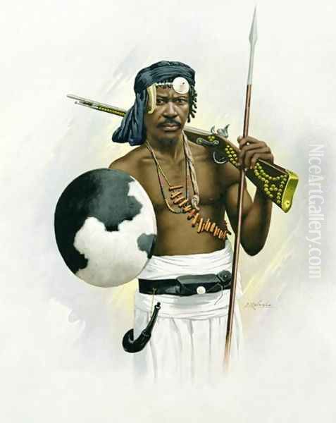 Sakalava Warrior - view 1