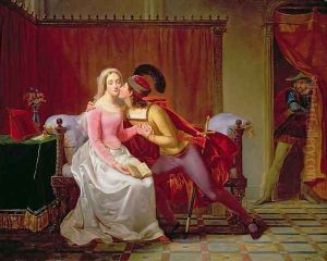 Paolo and Francesca, 1832 by Luigi Rubio