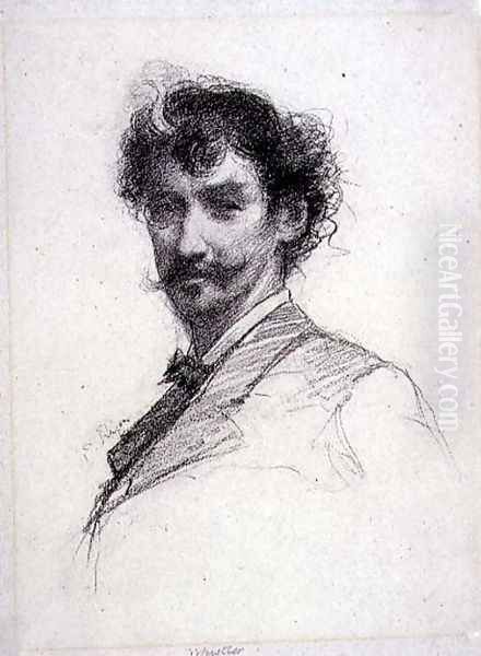 Portrait of James Abbott McNeill Whistler 1834-1903 - view 1