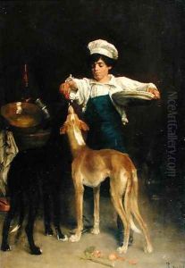 The Pantry Boy by Paul Adolphe Rajon