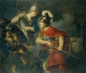 Minerva Showing her Envy in the Polished Shield by Christian Bernhard Rode