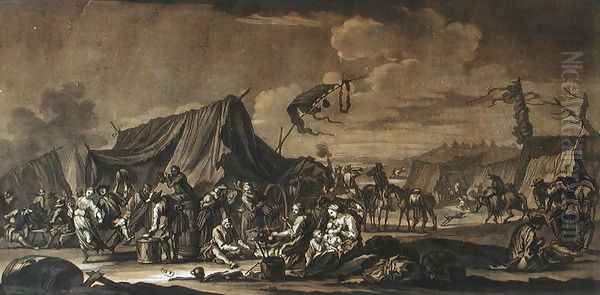 Army Encampment, 1694 - view 1