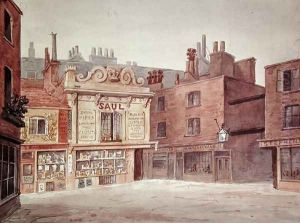 St. Jamess Market, Haymarket, c.1850 by Charles James Richardson