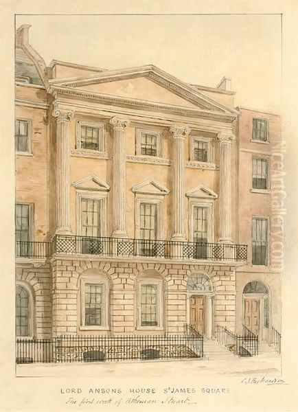 Lord Anson's House in St James's Square - view 1