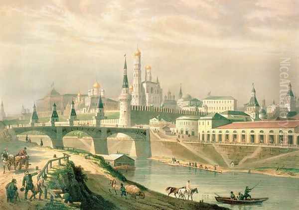 View of the Moscow Kremlin, 1830 - view 1