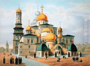 Novy Ierusalem near Moscow, printed by Louis-Pierre-Alphonse Bichebois 1801-50, 1830