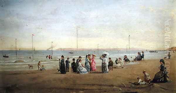 Seaside at Trouville - view 1