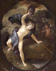 Narcissus by M.(Parmigianino the Younger) Rocca
