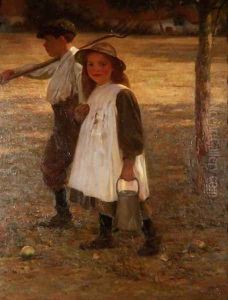 The Return of the Young Farmers, 1911 by Edward Ridley