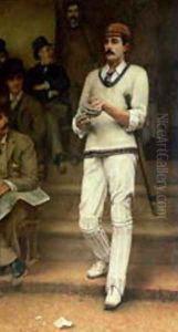 Portrait of the Batsman W.E. Roller