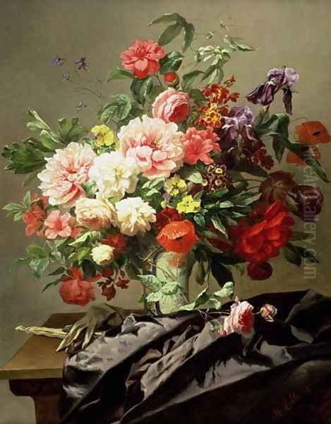Peonies, Poppies and Roses, 1849 - view 1