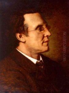 Henry Fawcett, Post Master General 1880-84, 1884 by Harold Steward Rathbone
