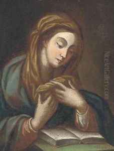 The Virgin reading by Guido Reni