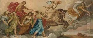 Apollo and Aurora by Guido Reni