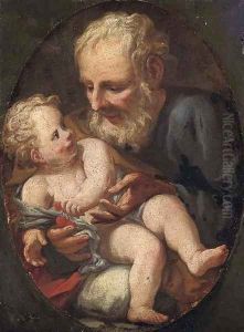Saint Joseph with the Infant Christ by Guido Reni