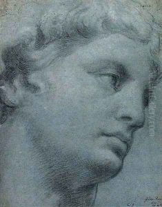 A study of a head after the antique