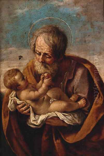 Joseph with the Christ child in his arms - view 1