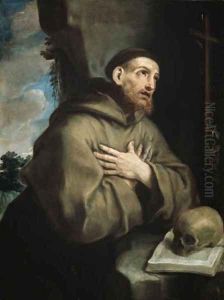 Saint Francis by Guido Reni