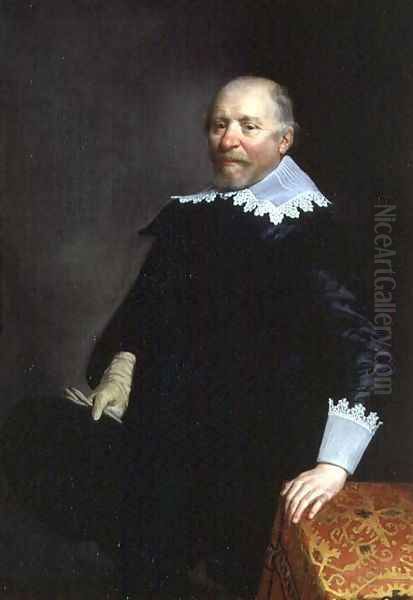 Portrait of Daniel Heinsius 1580-1655, Dutch classical scholar and poet - view 1
