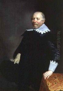 Portrait of Daniel Heinsius 1580-1655, Dutch classical scholar and poet Portrait of Daniel Heinsius 1580-1655, Dutch classical scholar and poet