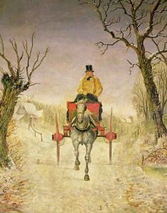 Mail Cart, Christmas