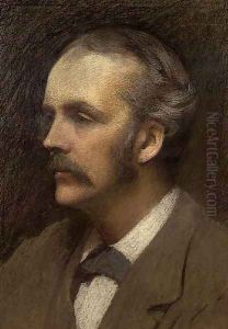 Portrait of the Rt.Hon. Arthur Balfour, 1892 by Ellis William Roberts