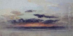 Stormy Sunset by John Ruskin