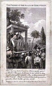 The Negroe at the Place of Execution, engraved by William Skelton, 1787 by Charles Reuben Ryley