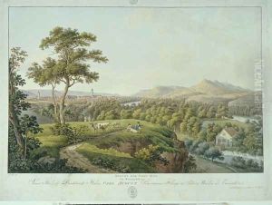 View of Jena from Rasenhuehlberg, c.1810 by Joseph Roux